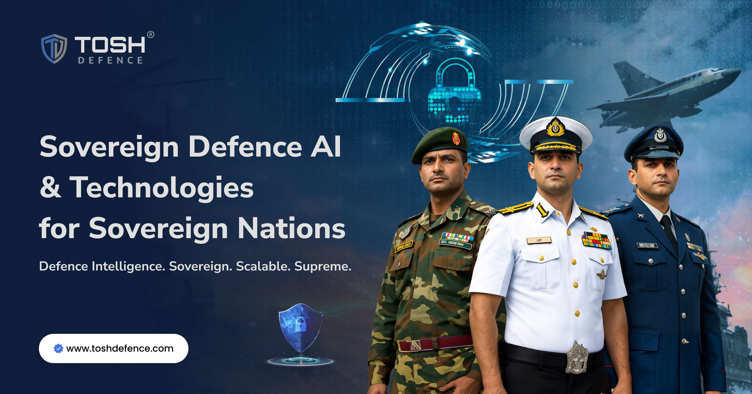 Toheed Defence 2 Tosh Defence | Sovereign Defence AI & Technologies for Sovereign Nations